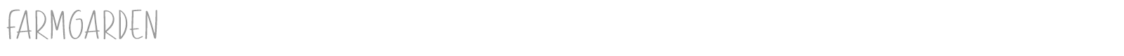 Farmgarden font preview